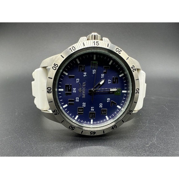 Men's Invicta Pro Diver Quartz Chronograph #21931 Flame-Fusion Crystal Tritnite - Picture 5 of 9